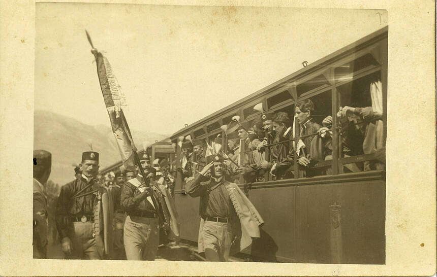 II hercegovacki slet u Trebinju 1911 i I zastava srpskih sokola u B H