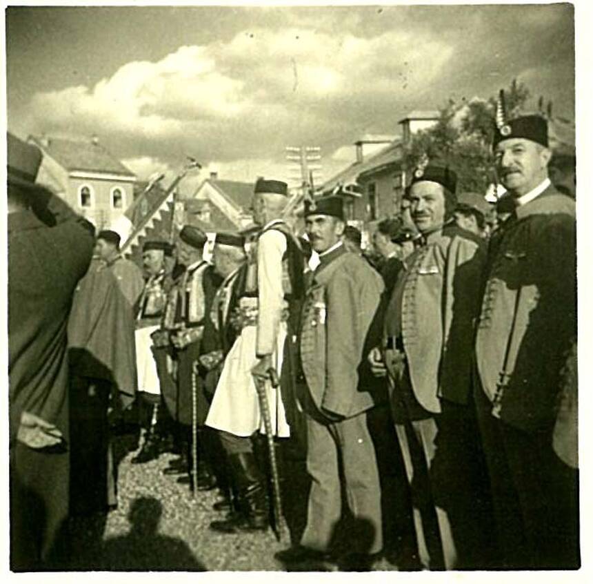 Svecanosti na Cetinju oko 1939