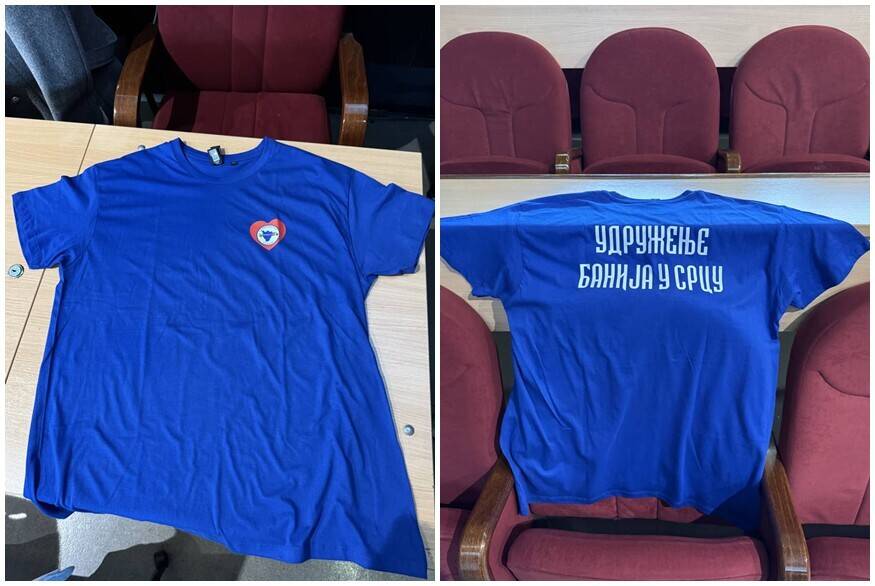 majica banija u srcu