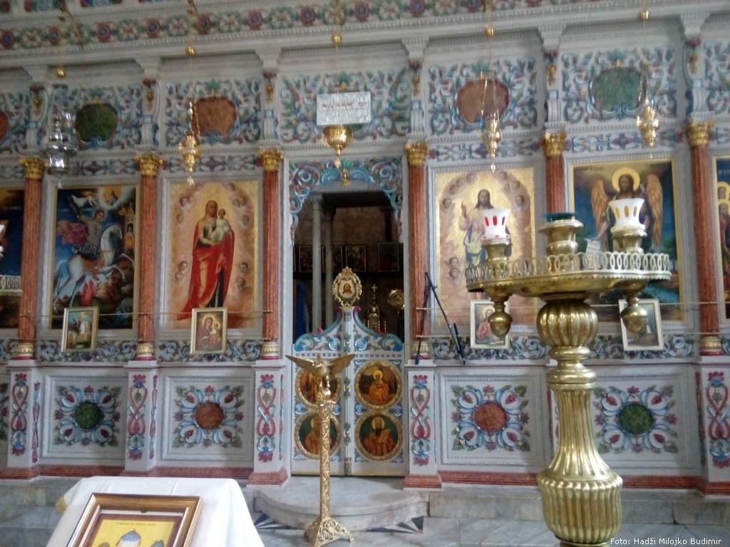 Ikonostas u crkvi Svetog Georgija