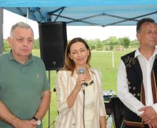 Generalna konzulica BiH Tatjana Telić, Predsednik Udruženja krajiških Srba Prelo Ljubinko Špegar i predsednik Udruženja Hercegovac Dušan Magazin